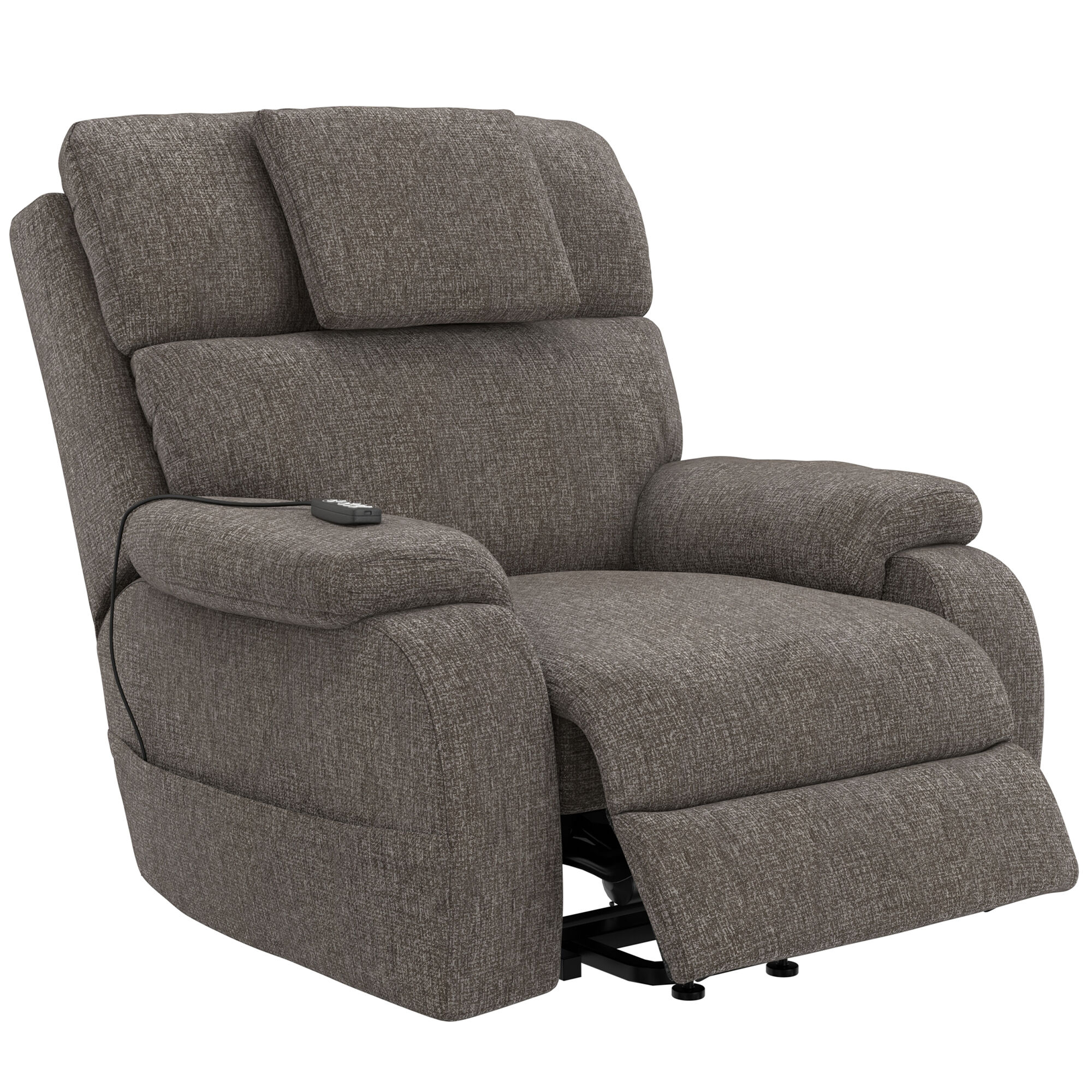 Catnapper Snoozer Power Lift Power Headrest Lay Flat Recliner w