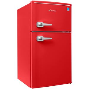 Avanti 18 in. 3 cu. ft. Mini Fridge with Top Freezer - Red, Red, hires