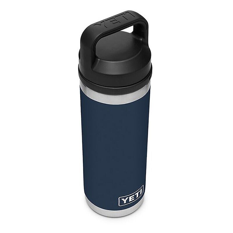 YETI Rambler 18 oz Bottle with Chug Cap - Navy, Yeti-Navy Blue, hires