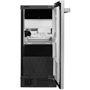 JennAir 15 in. Built-In Undercounter Ice Maker with 25 lb. Ice Storage, Auto-Defrost & Digital Control - Custom Panel Ready, , hires