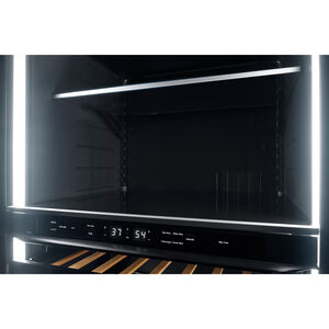 JennAir Rise Series 24 in. 5.0 cu. ft. Built-In Beverage Center with Fixed Shelves & Digital Control - Stainless Steel, , hires