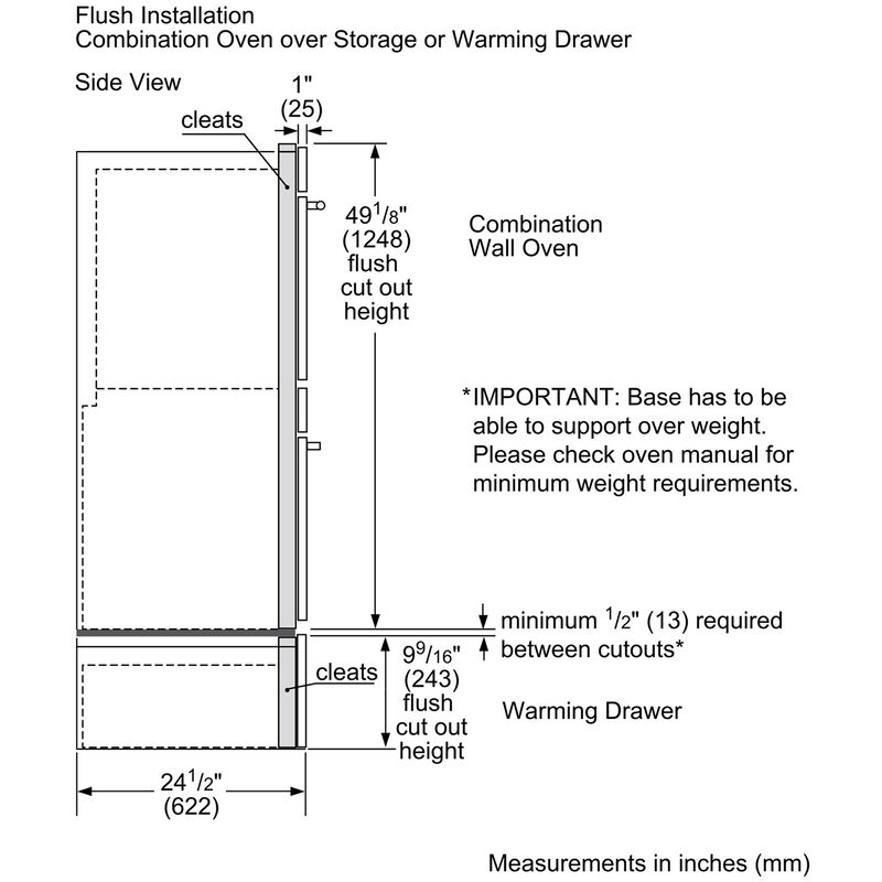 Bosch 500 Series 30 in. 6.2 cu. ft. Speed Electric Microwave/Wall Oven Combo with True European Convection - Stainless Steel, , hires