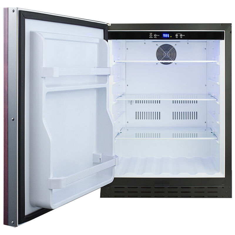 Summit 24 in. 4.2 cu. ft. Undercounter Refrigerator - Custom Panel Ready, , hires