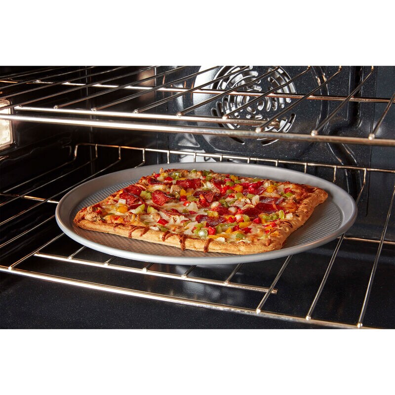 Whirlpool 27 in. 4.3 cu. ft. Smart Electric Single Wall Oven with Standard Convection - Black, Black, hires