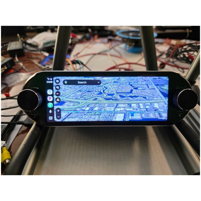 RDVFL Universal Touchscreen Single DIN Radio with 6.8" Screen with Wireless CarPlay and Wireless Android Auto, , hires