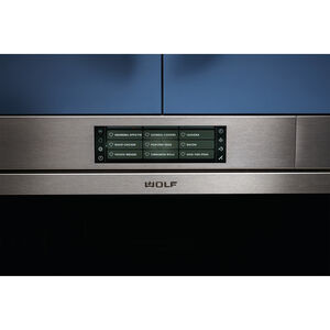 Wolf M Series 30 in. 2.4 cu. ft. Steam Electric Single Wall Oven with Dual Convection - Stainless Steel, , hires