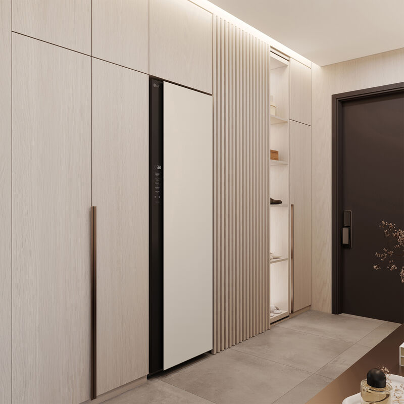 LG Styler Smart Steam Closet with Dual TrueSteam Technology and Dynamic MovingHanger, , hires