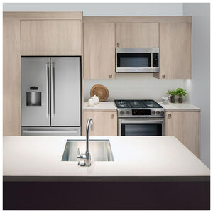 Bosch 500 Series 30 in. 2.1 cu. ft. 1100W Over-the-Range Microwave with 385 CFM & Sensor Cooking - Stainless Steel, , hires