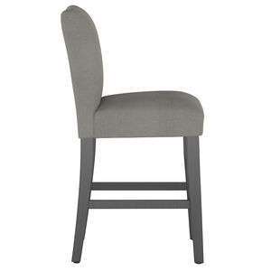 Skyline Furniture 26" Counter Stool in Linen Fabric - Grey, Grey, hires