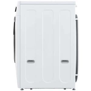LG 27 in. 5.0 cu. ft. Smart Stackable Front Load Washer with TurboWash 360, Sanitize & Steam Wash Cycle - White, White, hires