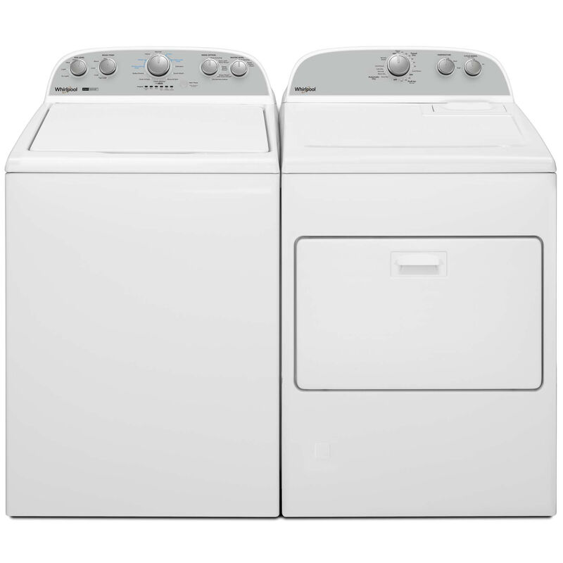 Whirlpool 28 in. 3.8 cu. ft. Top Load Washer with 2-in-1 Removable Agitator - White, , hires