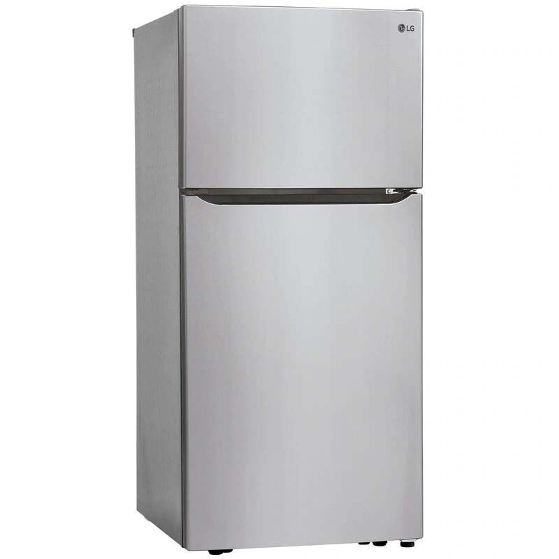 LG 30 in. 20.2 cu. ft. Top Freezer Refrigerator with Factory Installed Ice Maker -Stainless Steel, , hires