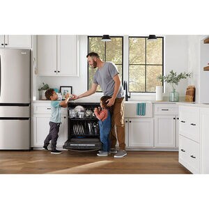 Frigidaire Gallery 24 in. Top Control Dishwasher with 52 dBa Sound Level - Stainless Steel, , hires