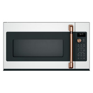 Cafe Over the Range Microwave Handle and Knob Set - Brushed Copper, , hires