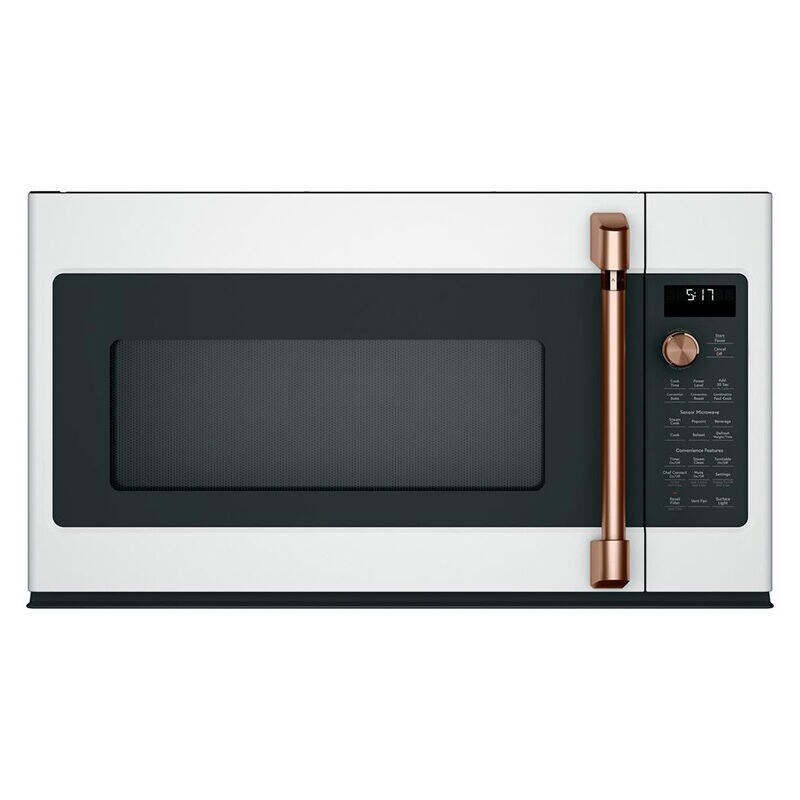 Cafe Over the Range Microwave Handle and Knob Set - Brushed Copper, , hires