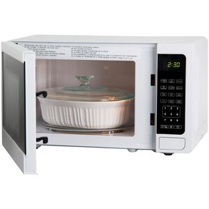 Avanti 18 in. 0.7 cu. ft. 700W Countertop Microwave - White, White, hires