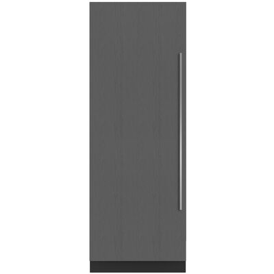 Sub-Zero Designer Series 30 in. Built-In 17.5 cu. ft. Smart Counter Depth Freezerless Refrigerator with Left Hinge - Custom Panel Ready | DEC3050R/L