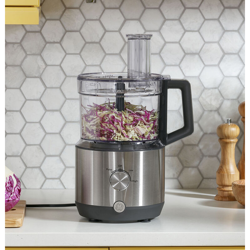 GE 12-Cup Food Processor with Accessories, , hires