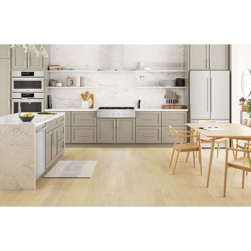 Bosch 800 Series 36 in. 6-Burner Natural Gas Rangetop with Simmer Burner & Power Burner - Stainless Steel, , hires