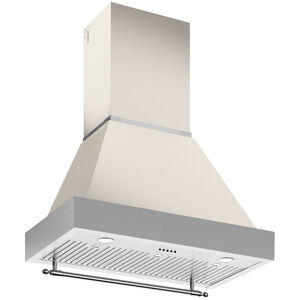 Bertazzoni 36 Inch Required Canopy for K36HERTX - Ivory gloss, , hires