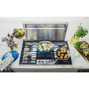 Thermador Masterpiece Series 36 in. Convertible Downdraft with 3 Fan Speeds - Stainless Steel, , hires