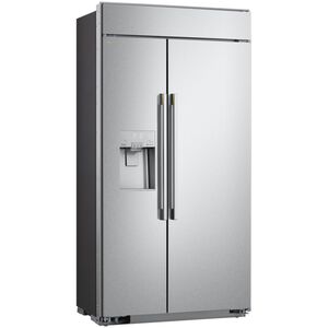 LG SIGNATURE 42 in. 25.6 cu. ft. Built-In Smart Counter Depth Side-by-Side Refrigerator with Ice & Water Dispenser - Stainless Steel, , hires