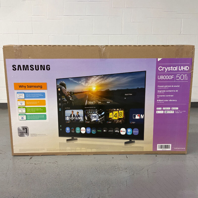 Samsung - 50" Class U8000F LED 4K UHD Smart Tizen TV (Open Box Excellent Condition), , hires