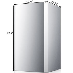 Fotile Duct Cover for Range Hoods - Stainless Steel, , hires