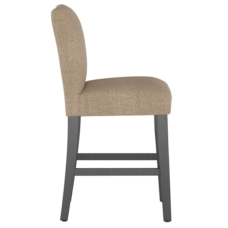 Skyline Furniture 26" Counter Stool in Linen Fabric - Sandstone, Sandstone, hires