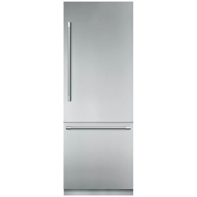 Thermador 30 in. Built-In 16.0 cu. ft. Smart Counter Depth Bottom Freezer Refrigerator - Custom Panel Ready | T30IB905SP