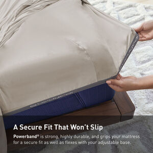 BEDGEAR Dri-Tec Queen Sheets (Ideal for Adj. Bases) - Medium Beige, , hires