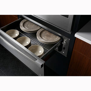 GE Profile 27 in. 1.7 cu. ft. Warming Drawer with Humidity Control - Stainless Steel, , hires
