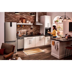 Whirlpool 24 in. 2.9 cu. ft. Smart Electric Single Wall Oven with True European Convection - Fingerprint Resistant Stainless, , hires