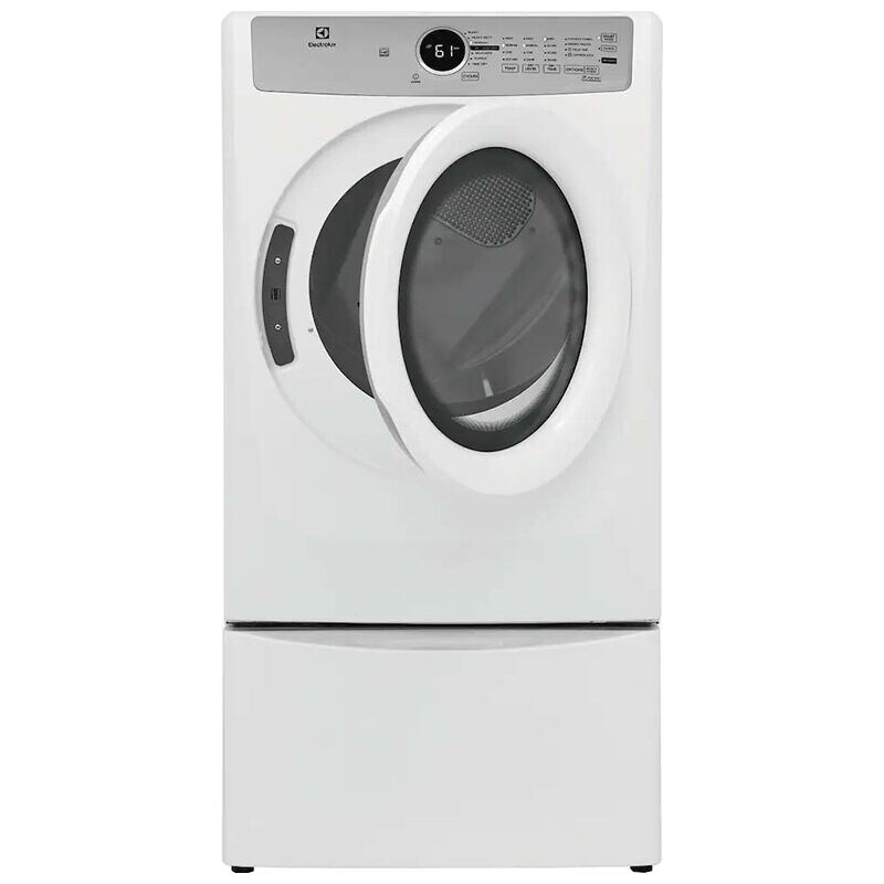 Electrolux 300 Series 27 in. 8.0 cu. ft. Stackable Electric Dryer with Luxury-Quiet Sound System & Sensor Dry - White, , hires