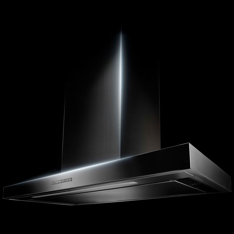 JennAir 36 in. Convertible Chimney Style Range Hood with 585 CFM, 3 Fan Speeds & 1 LED Light - Stainless Steel, , hires