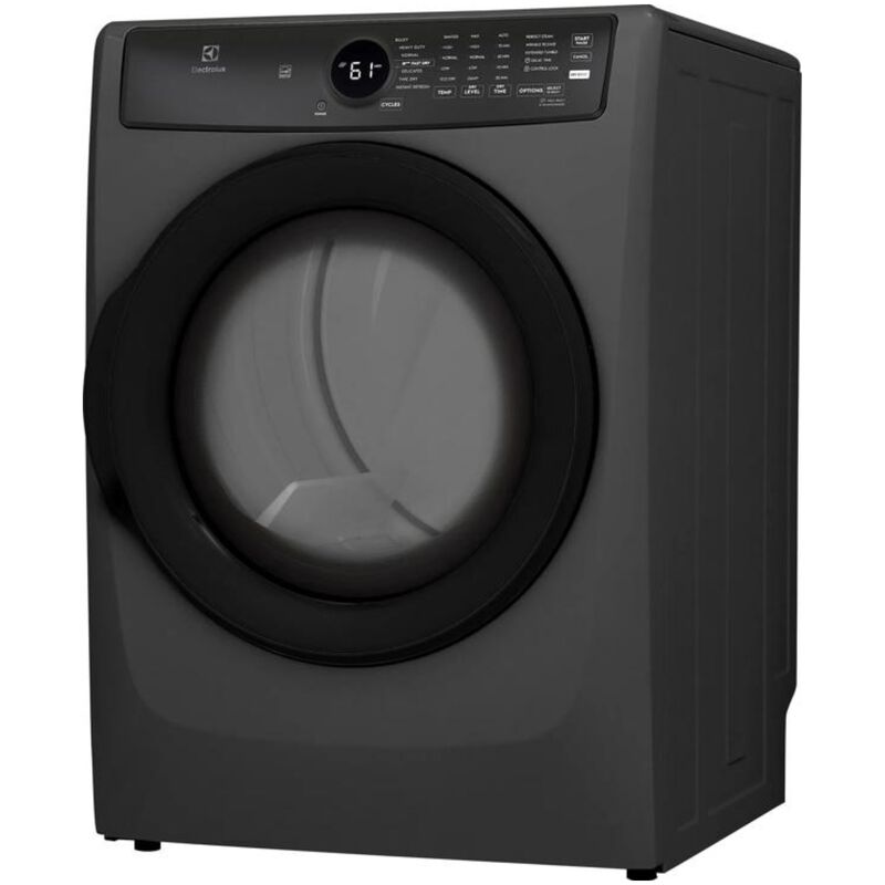 Electrolux 400 Series 27 in. 8.0 cu. ft. Stackable Gas Dryer with Sensor Dry, Sanitize & Steam Cycle - Titanium, , hires