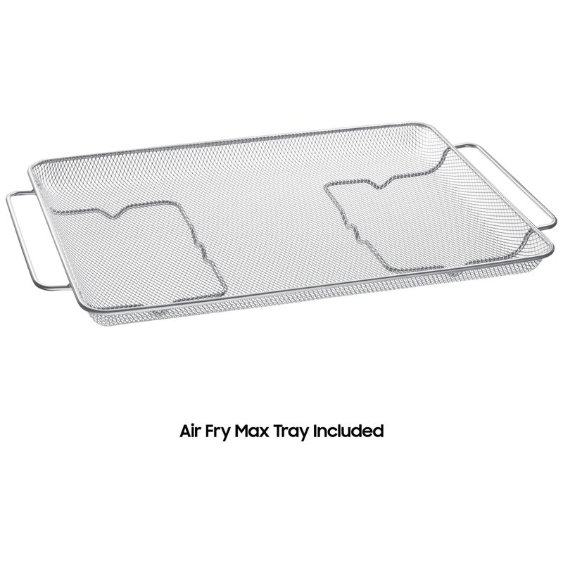 Samsung Bespoke 30 in. 6.3 cu. ft. Smart Air-Fry True European Convection Slide-In Electric Range with Radiant Burners - Stainless Steel, Stainless Steel, hires