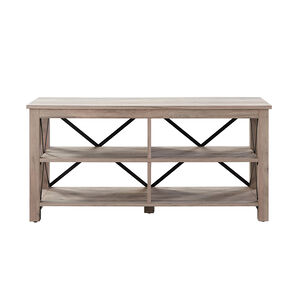 Hudson & Canal Sawyer 50" TV Stand - Gray Oak, , hires