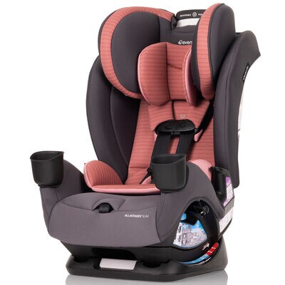 Evenflo All4Stages Slim 4 in 1 Convertible Car Seat - Sanibel Pink | CS400112495