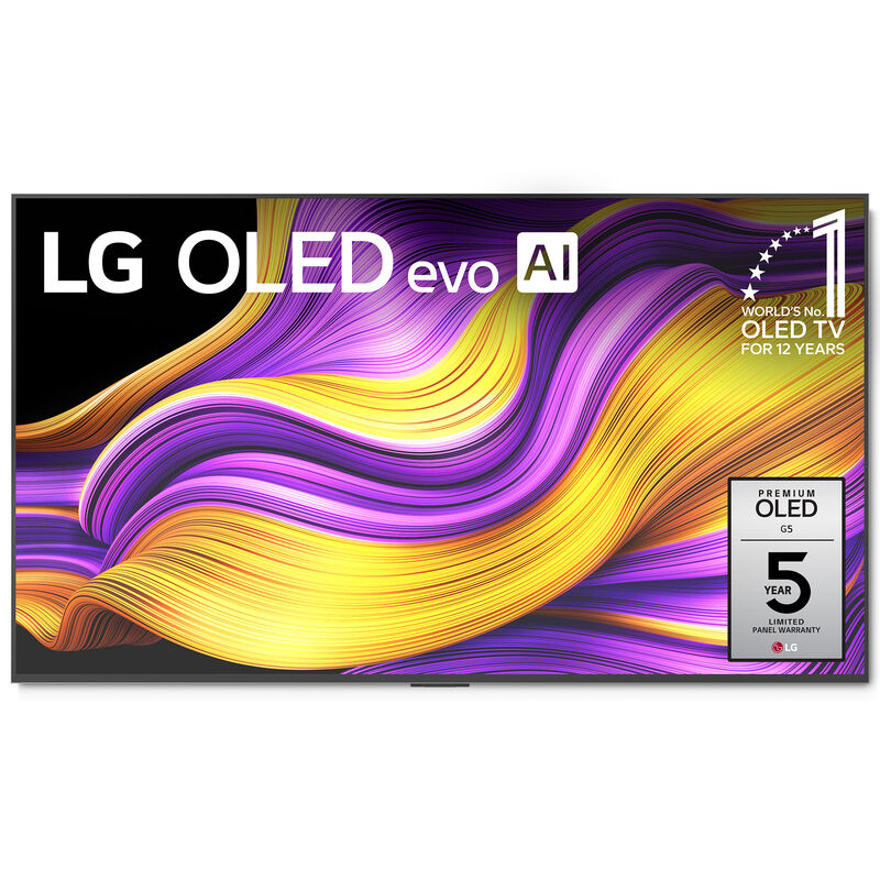 LG - 65" Class G5 Series OLED evo 4K UHD Smart webOS TV, , hires