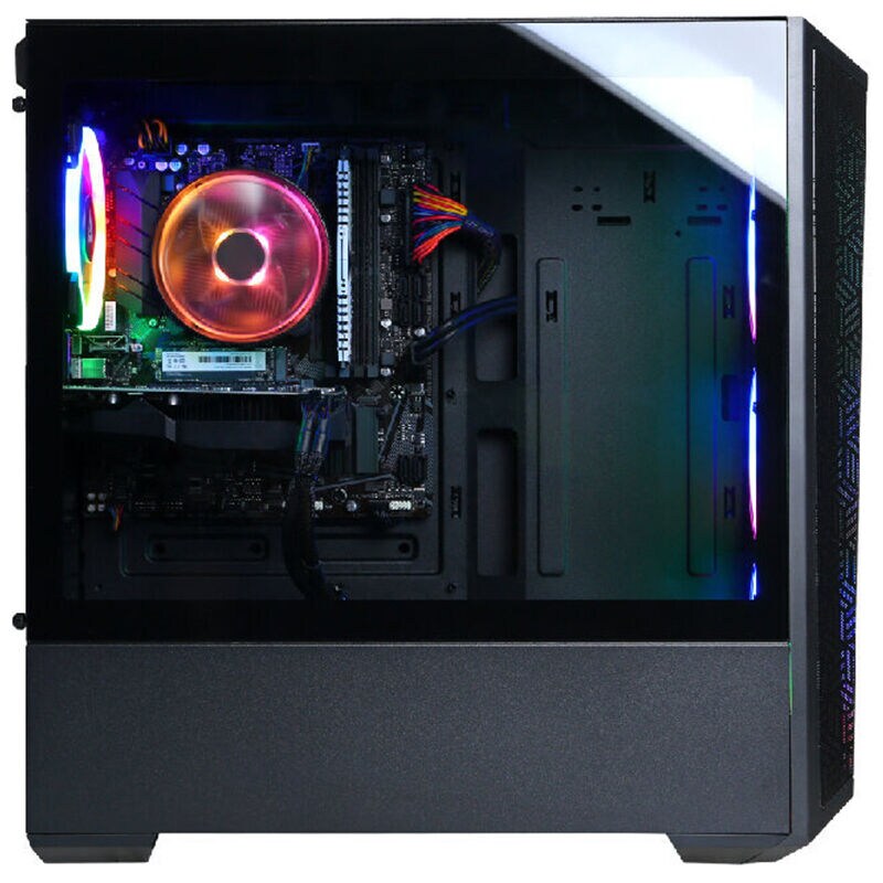 CyberPowerPC Gamer Xtreme GXI11240CPGV11 Desktop Computer (Black) Intel Core i5-14400F, NVIDIA GeForce RTX 4060, 16GB RAM, 2TB SSD storage, , hires