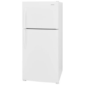 Frigidaire 30 in. 20.0 cu. ft. Garage-Ready Top Freezer Refrigerator with Full Width Deli Drawer - White, White, hires