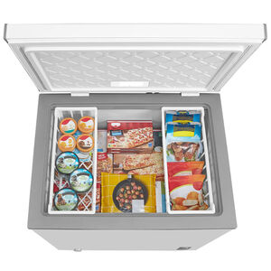 Midea 30 in. 7.0 cu. ft. Garage-Ready Chest Freezer - White, , hires