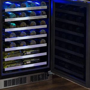 Marvel Professional Series 15 in. Undercounter Wine Cooler with Single Temperature Zone & 24 Bottle Capacity - Custom Panel Ready, , hires
