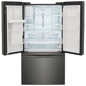 Frigidaire 36 in. 27.8 cu. ft. French Door Refrigerator with Ice & Water Dispenser - Black Stainless, Black Stainless, hires