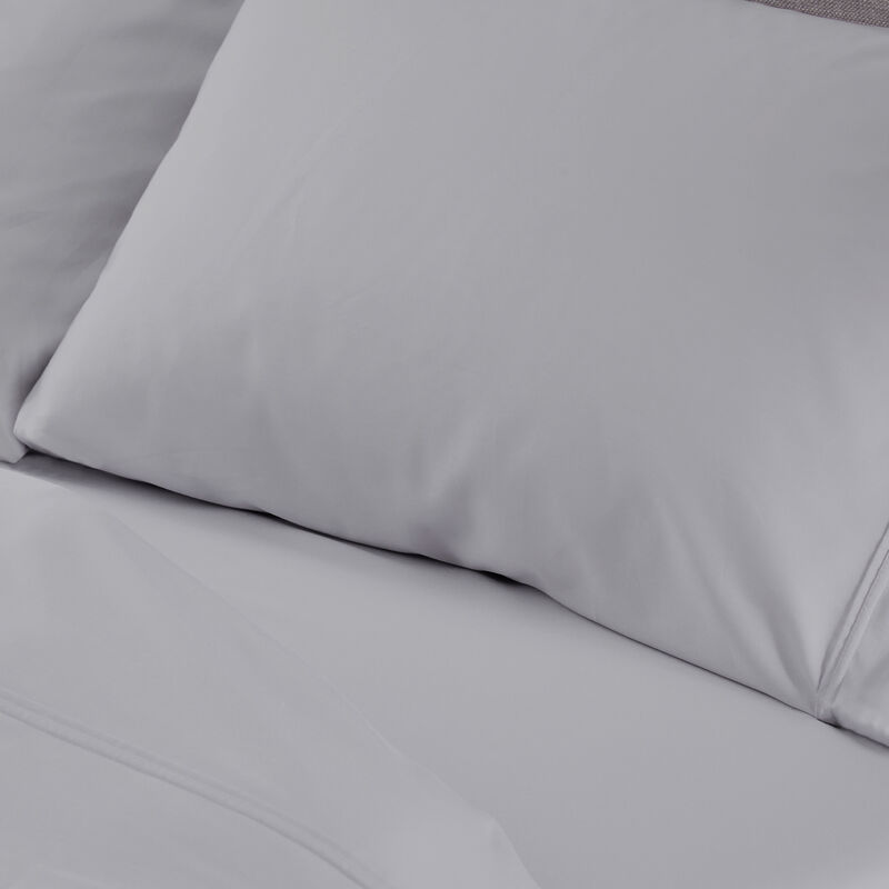 BEDGEAR Hyper-Cotton Performance Split Head Cal King Size Sheet Set - Light Gray, , hires