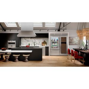 Wolf E Series 30 in. 1.6 cu. ft. 900W Built-In Microwave with Sensor Cooking - Stainless Steel, , hires