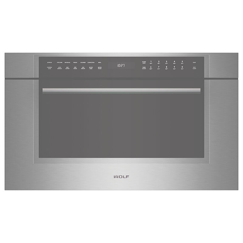 Wolf 30 Electric Convection Wall Oven Microwave Combo Stainless Steel P C Richard Son - Wolf 30 Inch Electric Double Wall Oven
