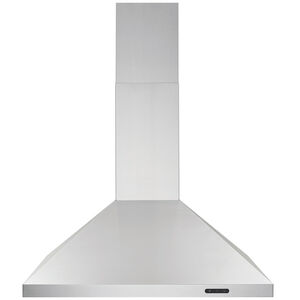 Broan EW48 Series 36 in. Chimney Style Range Hood with 3 Speed Settings, 460 CFM, Convertible Venting & 1 LED Light - Stainless Steel, , hires