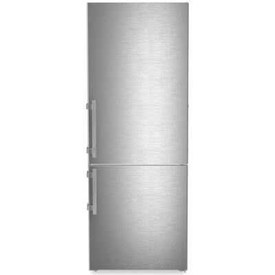 Liebherr Prime 30 in. 16.8 cu. ft. Smart Counter Depth Bottom Freezer Refrigerator with Ice Maker - Stainless Steel | SCB7760IM